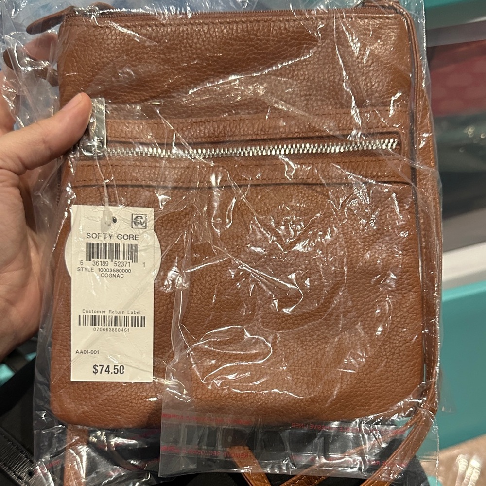 Brown Leather Men's Bag
